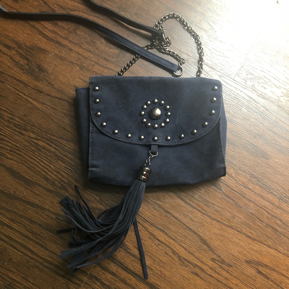 Crossbody Faux Suede Purse